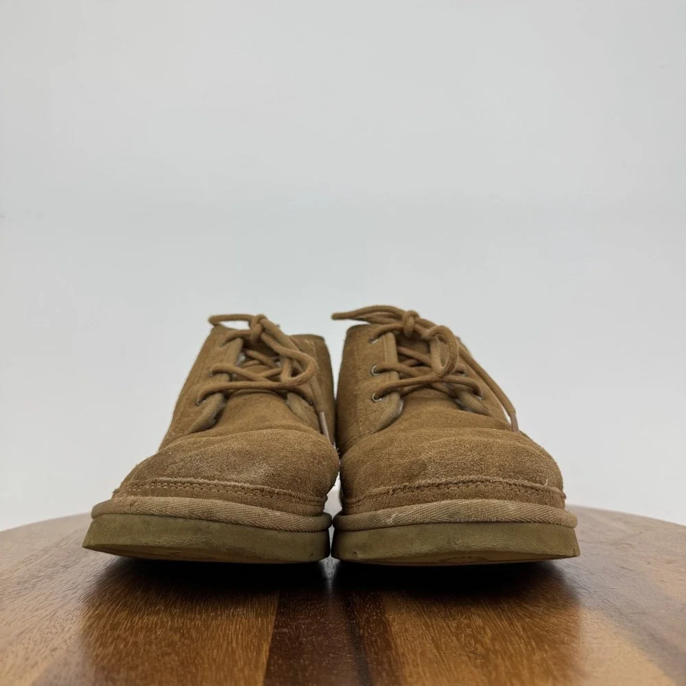 Mens Ugg Neumel Chesnut Suede Casual Comfort Lined Ankle Chukka‎ Boots Size 10 M